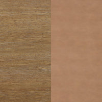 Gracie Tabouret de bar moderne, chaise rembourrée en bouclette et pieds en bois brossé