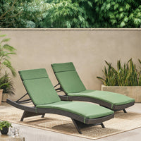 Salem Ensemble de coussins d'extérieur pour méridienne - coussins uniquement (lot de 2) par Christopher Knight Home - 79.25L x 27.50l x 1.50H