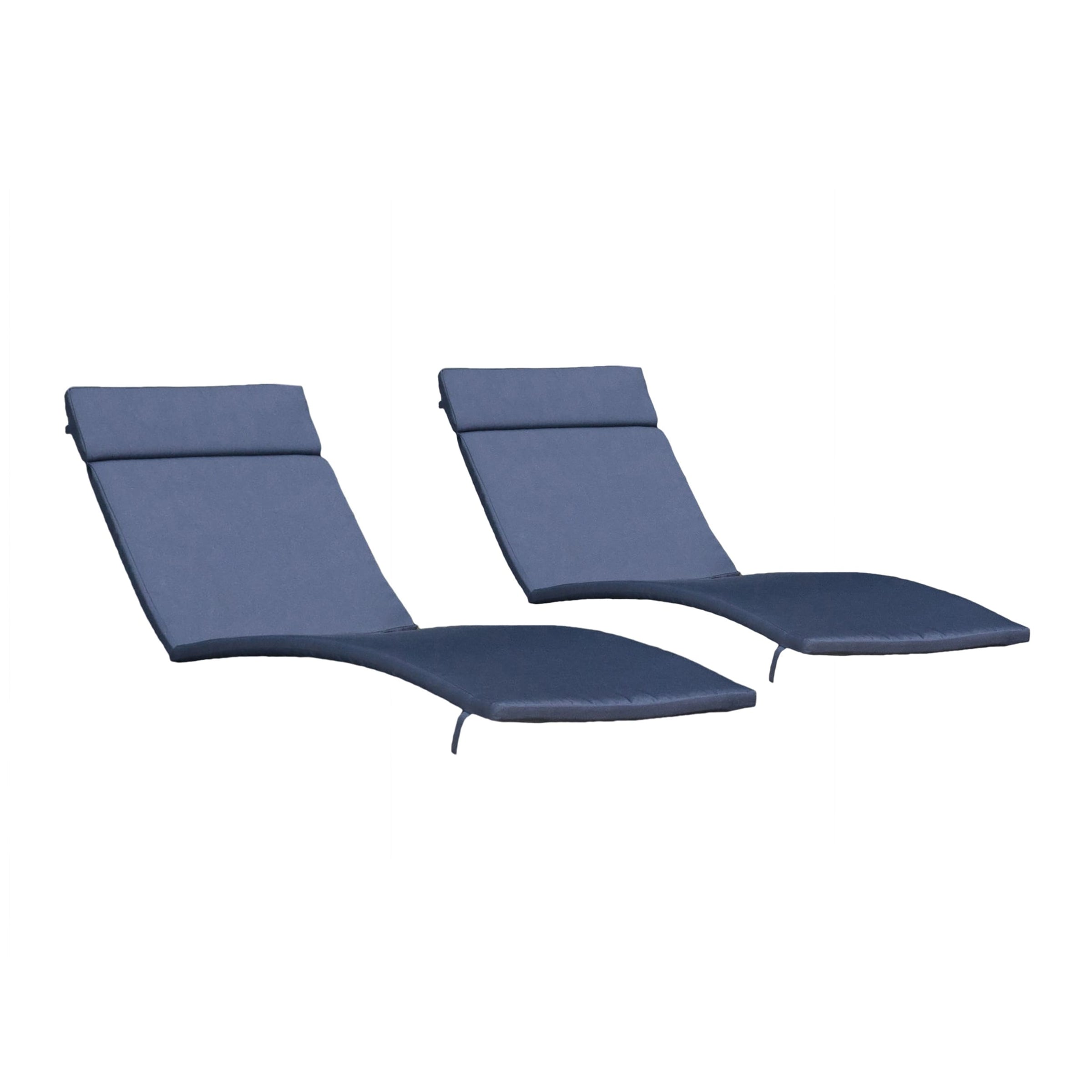 Salem Ensemble de coussins d'extérieur pour méridienne - coussins uniquement (lot de 2) par Christopher Knight Home - 79.25L x 27.50l x 1.50H