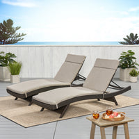Salem Ensemble de coussins d'extérieur pour méridienne - coussins uniquement (lot de 2) par Christopher Knight Home - 79.25L x 27.50l x 1.50H