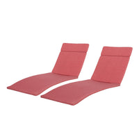 Salem Ensemble de coussins d'extérieur pour méridienne - coussins uniquement (lot de 2) par Christopher Knight Home - 79.25L x 27.50l x 1.50H