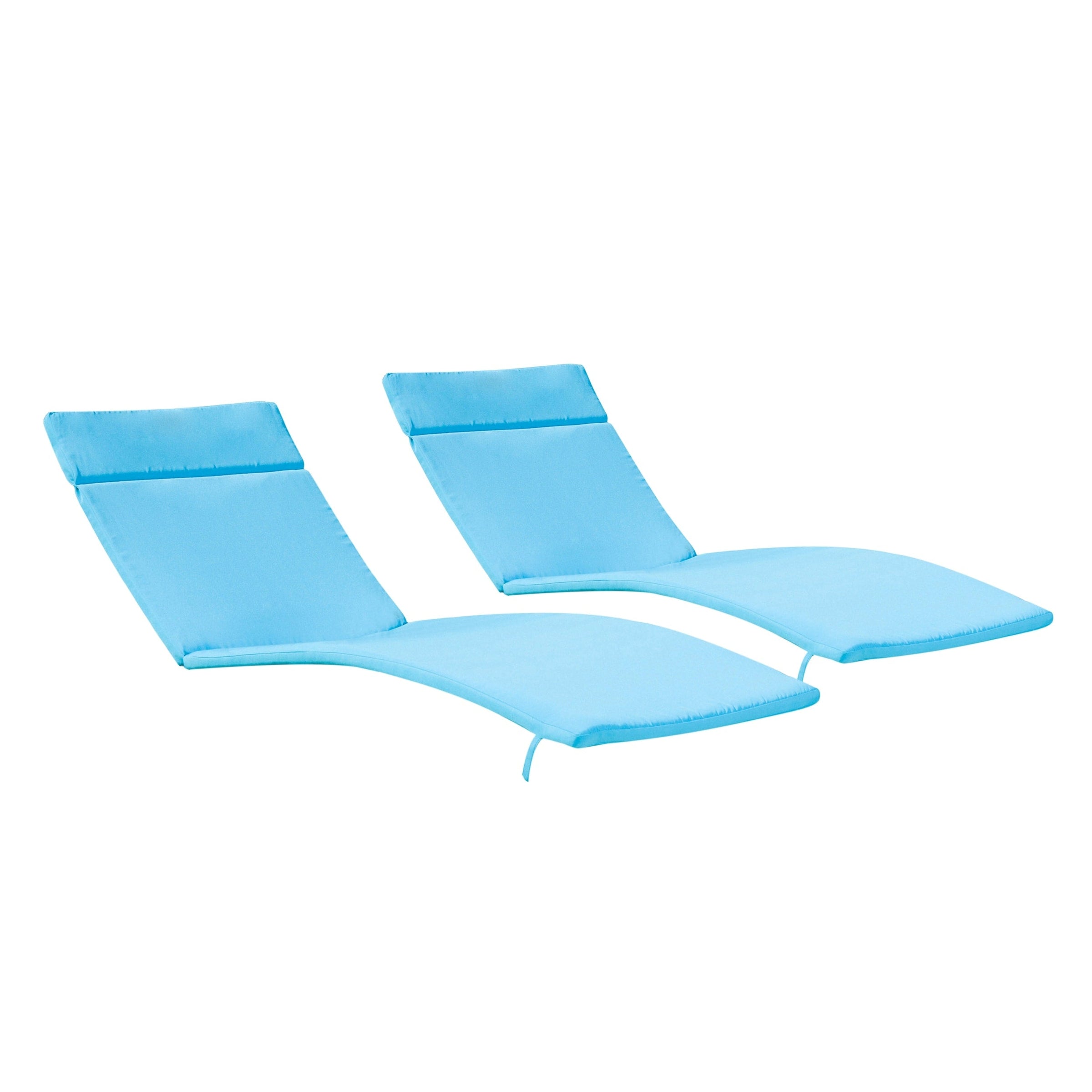 Salem Ensemble de coussins d'extérieur pour méridienne - coussins uniquement (lot de 2) par Christopher Knight Home - 79.25L x 27.50l x 1.50H