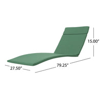 Salem Ensemble de coussins d'extérieur pour méridienne - coussins uniquement (lot de 2) par Christopher Knight Home - 79.25L x 27.50l x 1.50H