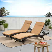 Salem Ensemble de coussins d'extérieur pour méridienne - coussins uniquement (lot de 2) par Christopher Knight Home - 79.25L x 27.50l x 1.50H