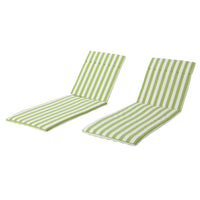 Salem Ensemble de coussins d'extérieur pour méridienne - coussins uniquement (lot de 2) par Christopher Knight Home - 79.25L x 27.50l x 1.50H