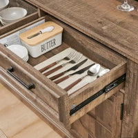 Buffet de ferme, Bar à café, Bar à vin pour salle à manger - S.O.