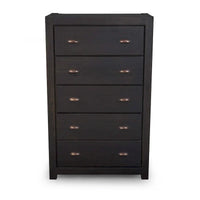 Commode 5 tiroirs en bois massif Montauk Grain Wood Furniture