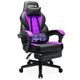 BOSSIN Chaise de gaming style racing, chaise de gamer grande et haute 300 lb à dossier haut chaise informatique