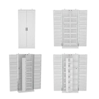 Organisateur de cuisine polyvalent : Meuble compact de 80 cm avec rangement intelligent