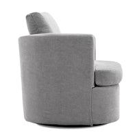 Fauteuils pivotants modernes Chenille pour salon