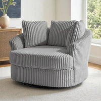Fauteuil baquet pivotant déhoussable à bras encastrés DREAMSIDEA