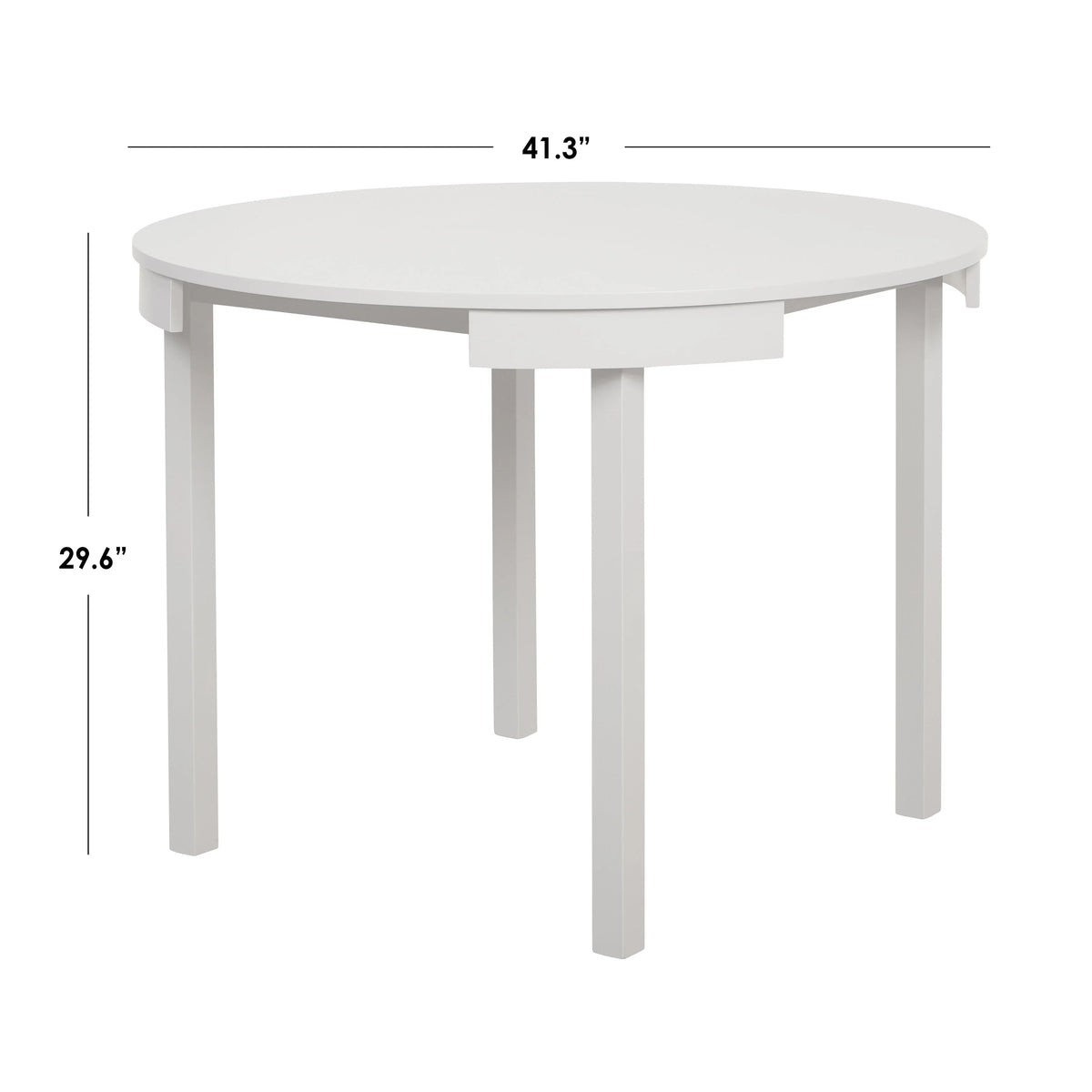 Harrisburg Tobey Ensemble de salle à manger rond compact 5 pièces