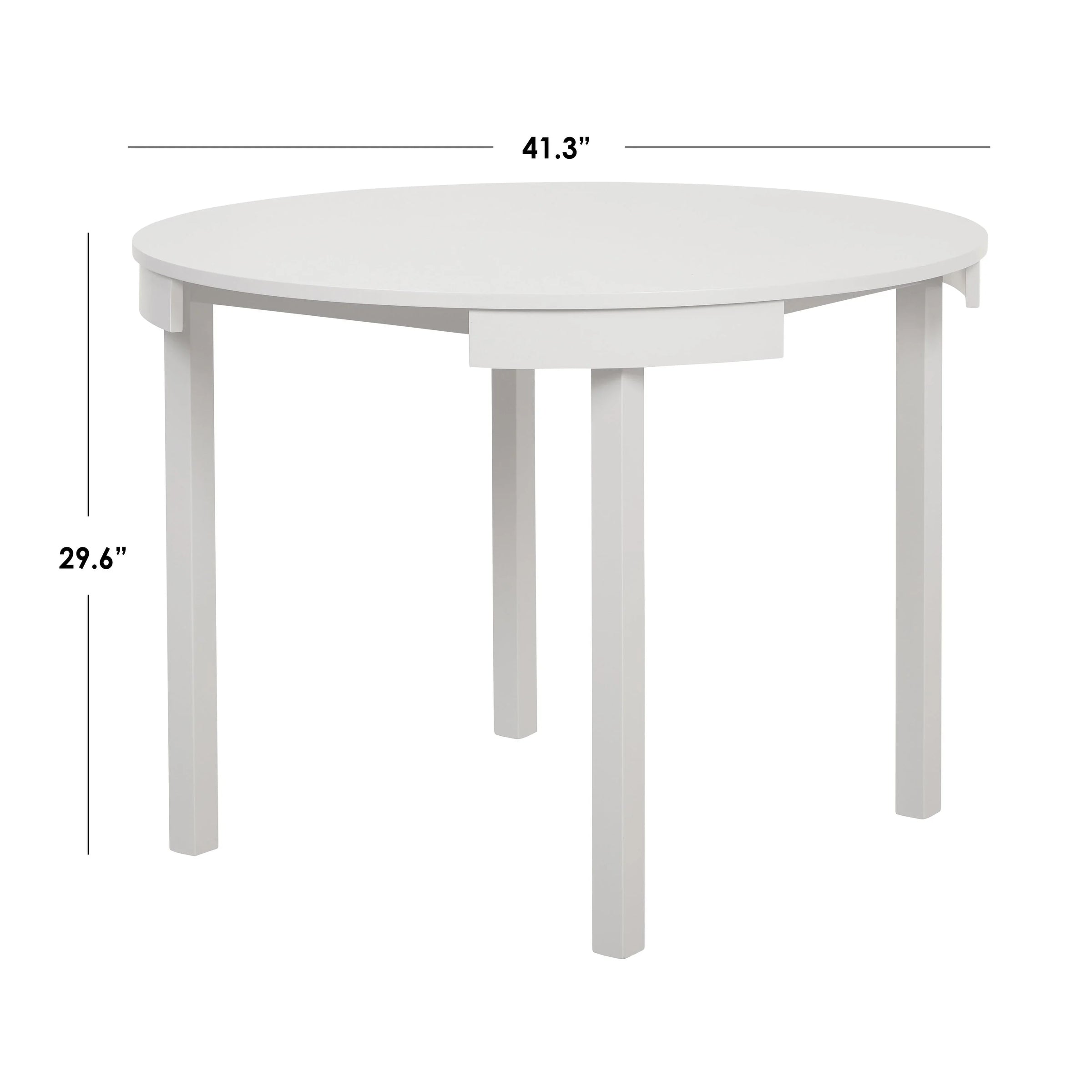 Harrisburg Tobey Ensemble de salle à manger rond compact 5 pièces