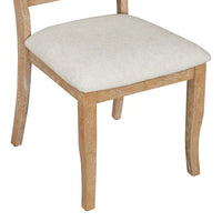 Ensembles de salle à manger 5 pièces Lak Retro avec chaises rembourrées par GDFStudio