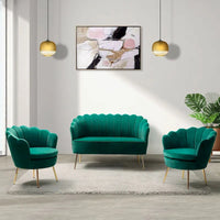 Ensemble Salon 3 Pièces Xabier 52 pouces par HULALA HOME