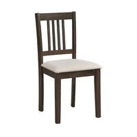 Ensemble Table et Chaises de Salle à Manger Carrée en Bois, Table à Manger Décontractée avec 4 Chaises de Salle à Manger Rembourrées pour Coin Repas de Cuisine