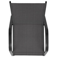 Lot de 4 tabourets de bar d'extérieur avec matériau Flex Comfort - Tabouret de terrasse