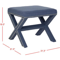SAFAVIEH Shavonne ottomane X-Bench
