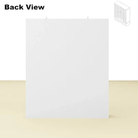 Armoire penderie placard 59L Grande armoire autonome blanche