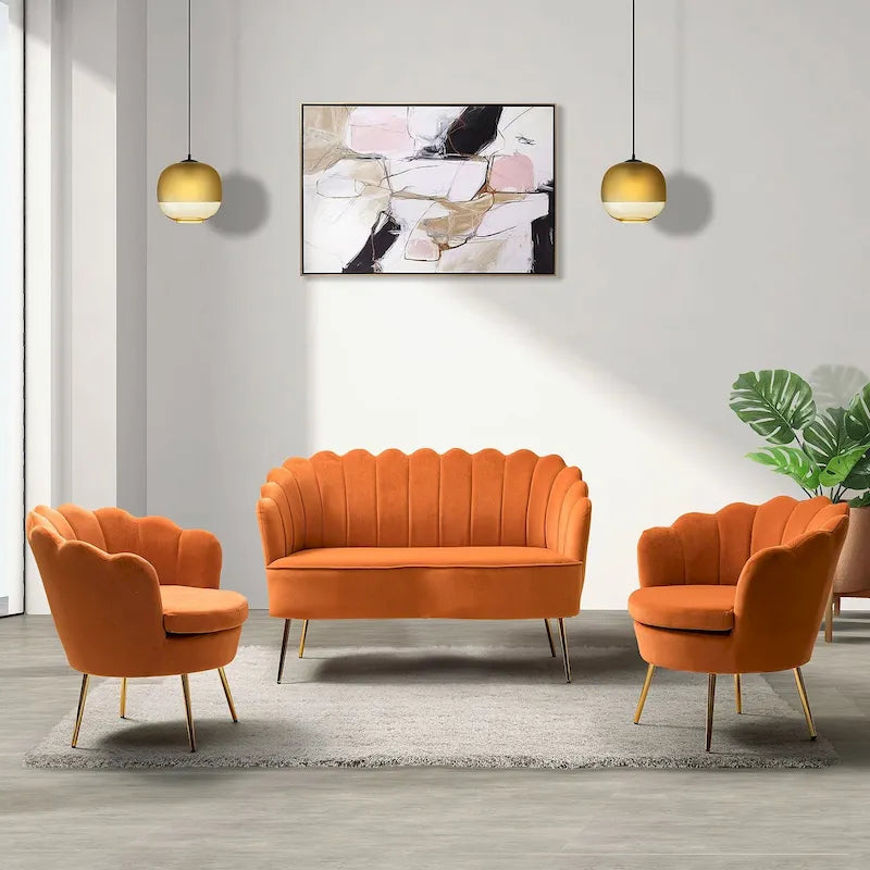 Ensemble Salon 3 Pièces Xabier 52 pouces par HULALA HOME