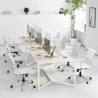 Chaise de bureau à dossier cannelé LUXMOD pour ordinateur et télétravail