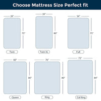 Matelas en mousse à mémoire de forme gel de 12 pouces, matelas rafraîchissant à fermeté moyenne en boîte, CertiPUR-US