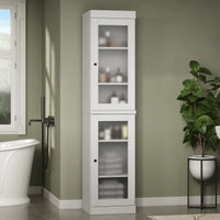 Meuble sous-vasque 100 % bois massif 42 cm avec portes en option par Palace Imports