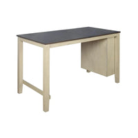 Africa - Ensemble de salle à manger hauteur comptoir 5 pièces avec table et chaises