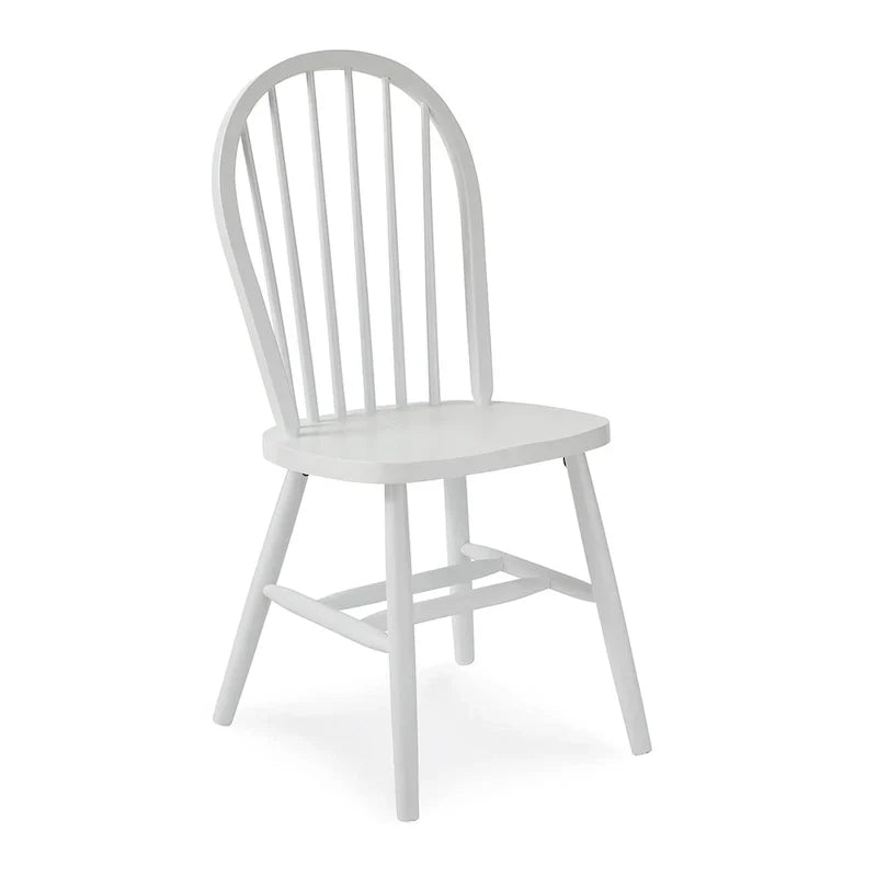 Chaise de salle à manger à dossier fuseau Windsor en bois massif International Concepts