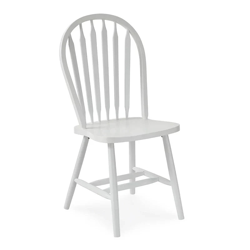 Chaise de salle à manger Windsor Arrowback en bois massif