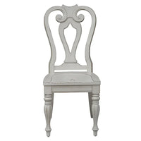 Chaise d'appoint à dossier droit Splat de Magnolia Manor (lot de 2)