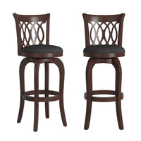 Rovinj Tabouret de bar pivotant à dossier volute