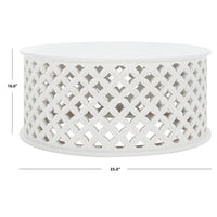 Table basse ronde Antkea SAFAVIEH - 35 L x 35 P x 16 H - 35Lx35Px16H