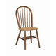 Chaise de salle à manger à dossier fuseau Windsor en bois massif International Concepts