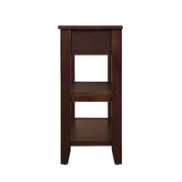 Table console de 42 po avec tiroirs et étagères à niveaux