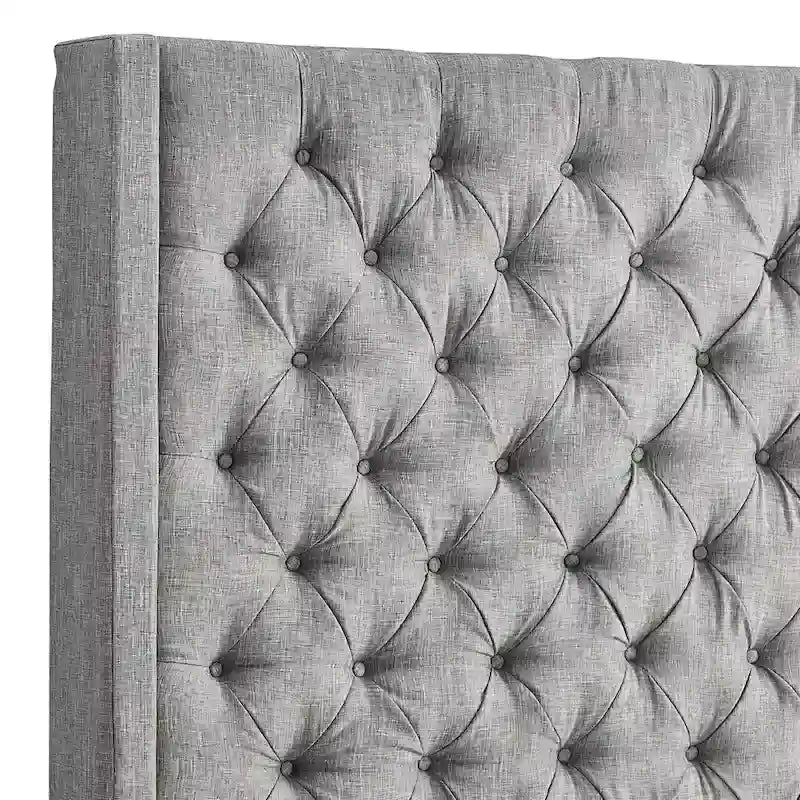 Naples - Tête de lit enveloppante capitonnée seule par iNSPIRE Q Artisan