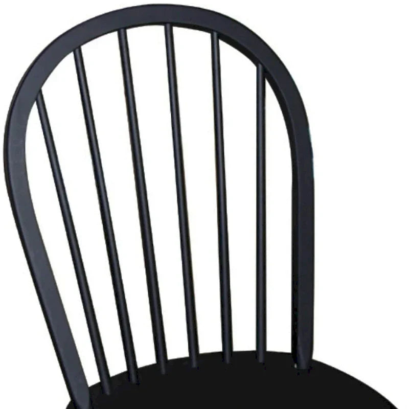 Chaise de salle à manger à dossier fuseau Windsor en bois massif International Concepts