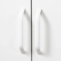 Armoire de rangement métallique à 2 portes avec étagères réglables