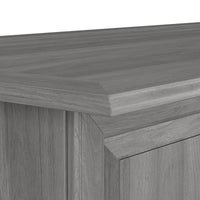 Bureau de direction Bush Furniture Saratoga avec tiroirs et rangements