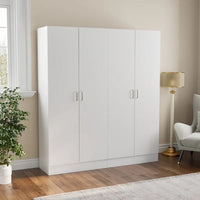 Armoires-penderies 2 portes autoportantes pour chambre avec tringle de suspension