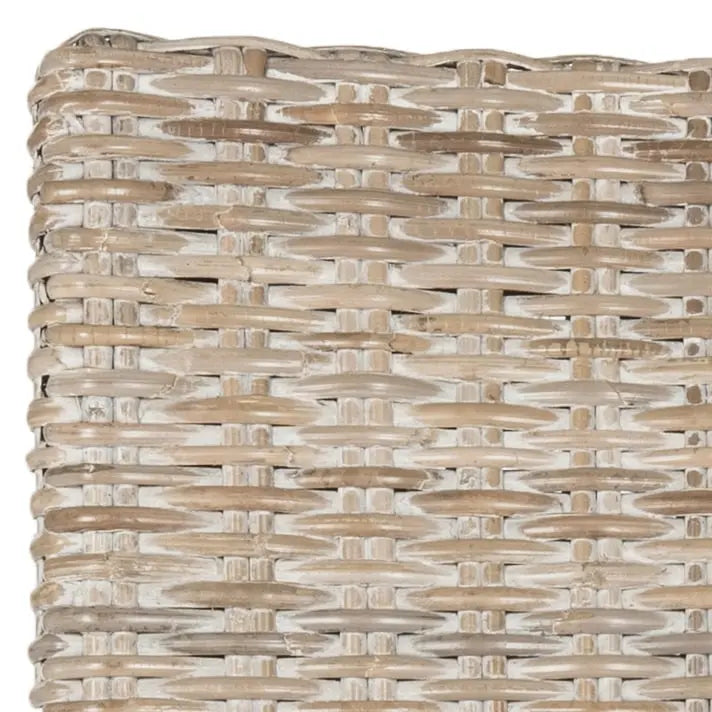 SAFAVIEH Alearda Chaise de salle à manger naturelle (lot de 2) - 23 x 24,4 x 34 - 23Wx24Dx34H