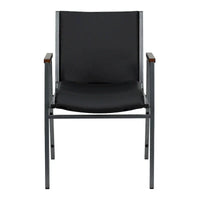 Chaise empilable robuste avec accoudoirs - 21P x 21L x 31H