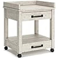 Meuble de rangement pour imprimante de bureau industriel - 61 P x 56 L x 58 H cm