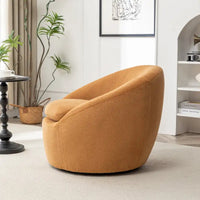 Fauteuil pivotant - Rotation à 360° - Tissu bouclette