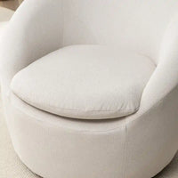 Fauteuil pivotant - Rotation à 360° - Tissu bouclette