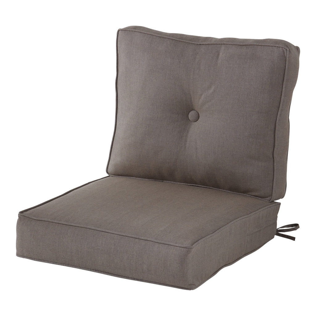 Sunbrella Ensemble de coussins d'extérieur à assise profonde premium 2 pièces