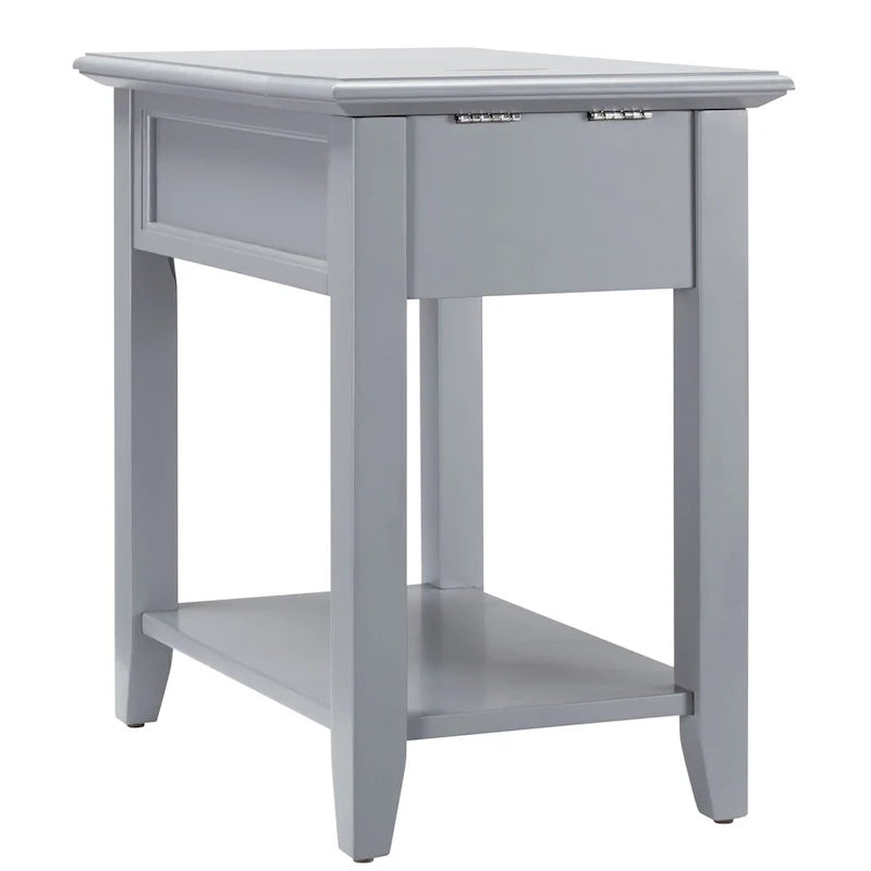Zayden table d'appoint à 1 tiroir avec station de recharge par iNSPIRE Q Bold