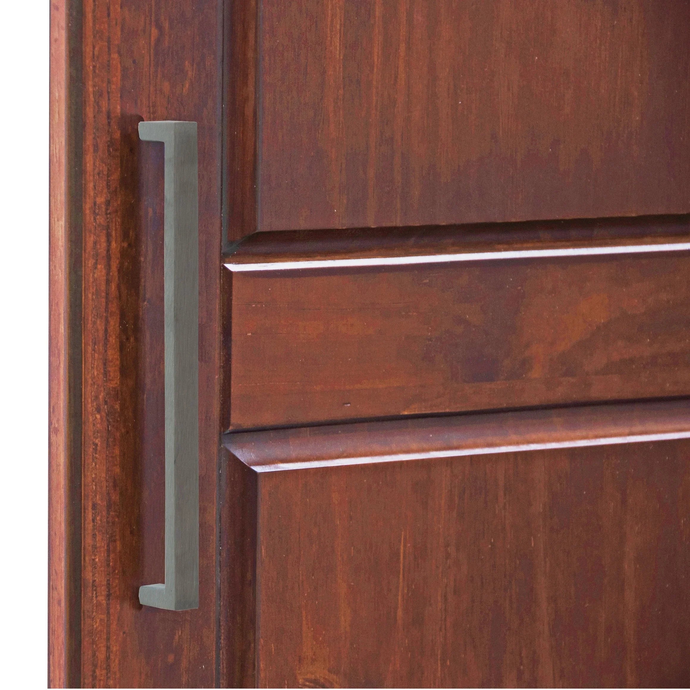 Palace Imports Armoire-penderie Cosmo 3 portes 100% bois massif avec portes en bois massif ou miroir