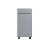 Space Solutions Classeur métallique 3 tiroirs 18 de profondeur