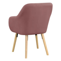 Fauteuil d'appoint rembourré à oreilles Charlotte « Take a Seat » de Convenience Concepts
